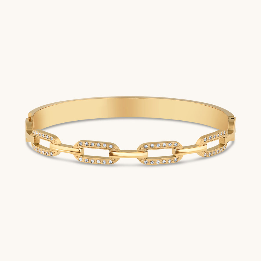 Crystal Link Bangle