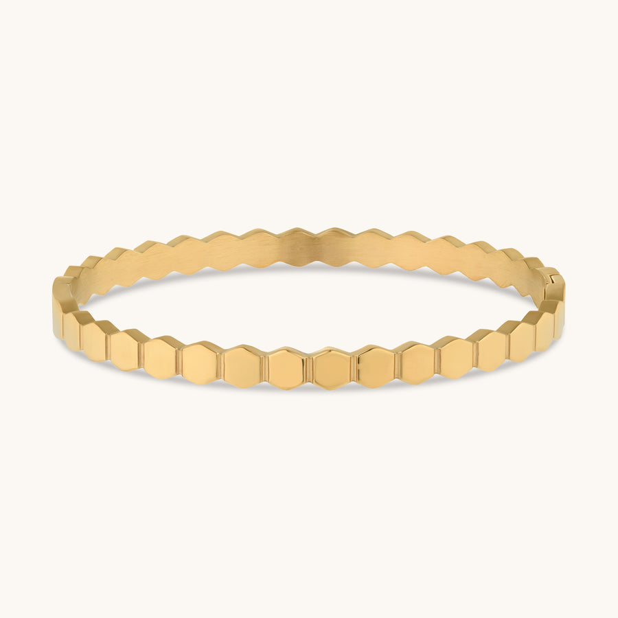 Honeycomb Bangle